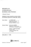 Cover of Research in International Business and Finance