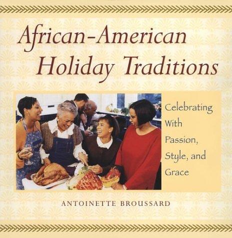 Cover of African-American holiday traditions