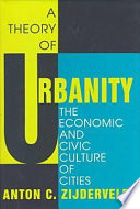 Cover of A Theory of Urbanity