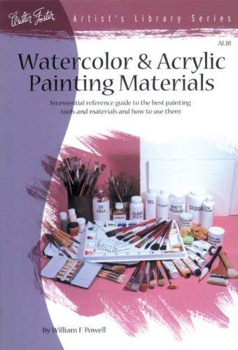 Cover of Watercolor & acrylic painting materials