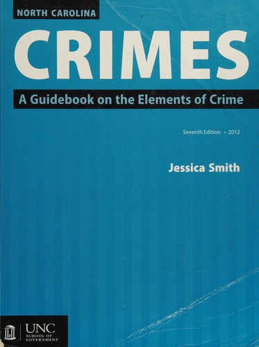 Cover of North Carolina crimes