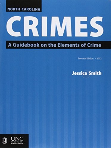 Cover of North Carolina Crimes and 2017 Supplement Bundle