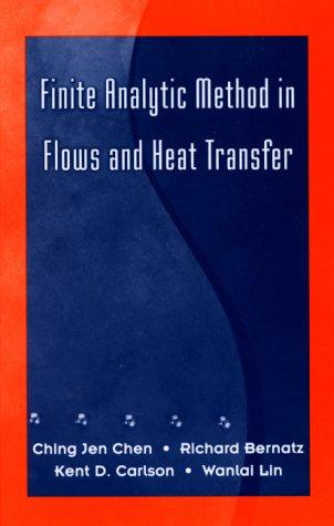 Cover of Finite analytic method in flows and heat transfer