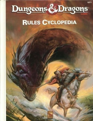 Cover of Dungeons and Dragons Rules Cyclopedia
