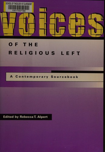 Cover of Voices of the religious left