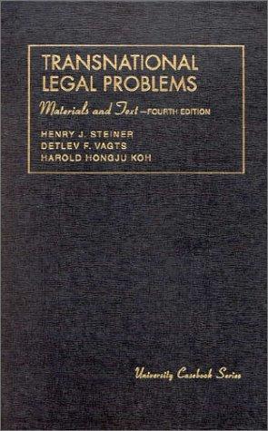 Cover of Transnational legal problems