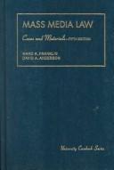 Cover of Cases and materials on mass media law