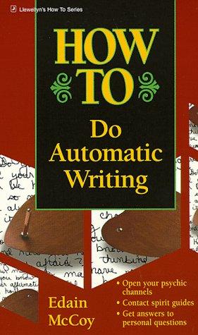 Cover of How to do automatic writing