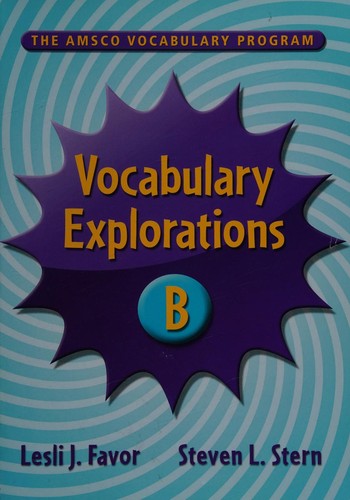 Cover of Vocabulary Explorations Level B