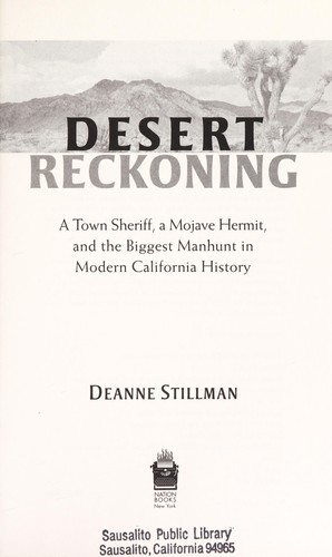Cover of Desert reckoning