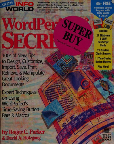 Cover of InfoWorld WordPerfect 6 secrets