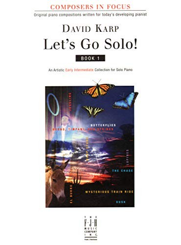 Cover of FJH1396 - Let's Go Solo! Book 1 - Composers in Focus