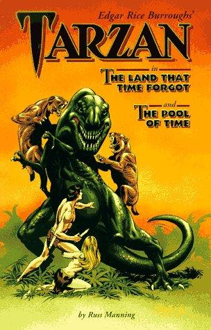 Cover of Edgar Rice Burroughs' Tarzan in The land that time forgot