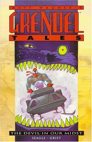 Cover of Matt Wagner's Grendel tales, the devil in our midst