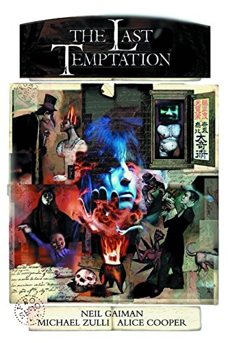 Cover of Neil Gaiman's The Last Temptation