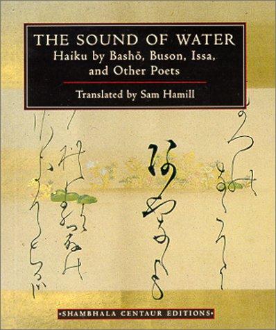 Cover of The sound of water