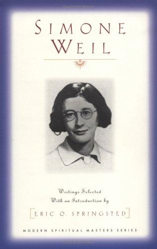 Cover of Simone Weil