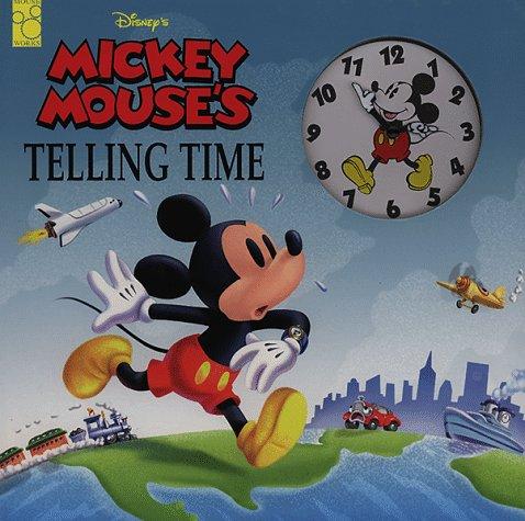 Cover of Disney's Mickey Mouse's telling time