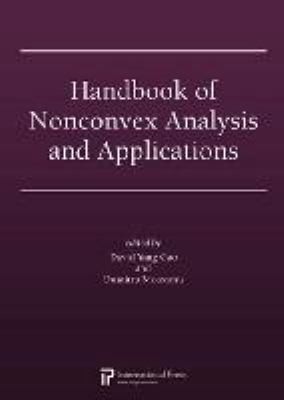 Cover of Handbook Of Nonconvex Analysis And Applications