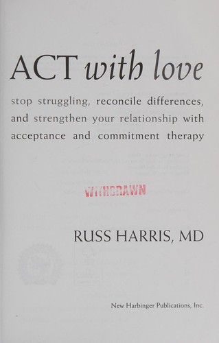 Cover of ACT with love