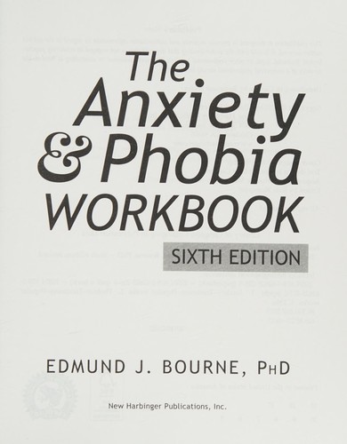 Cover of The anxiety & phobia workbook