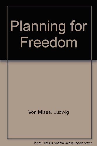 Cover of Planning for Freedom