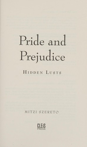 Cover of Pride and prejudice