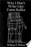 Cover of Why I Don't Write Like Franz Kafka
