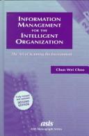 Cover of Information management for the intelligent organization