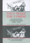 Cover of Thus spake the Corpse