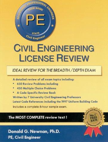 Cover of Civil Engineering License Review, 14th ed (Engineering Press at OUP)