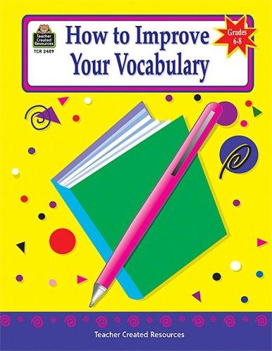 Cover of How to Improve Your Vocabulary, Grades 6-8