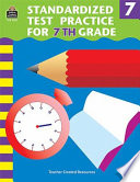 Cover of Standardized Test Practice for 7th Grade
