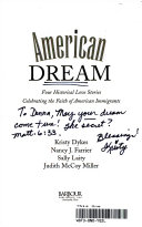 Cover of American Dream
