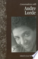 Cover of Conversations with Audre Lorde