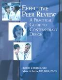 Cover of Effective peer review