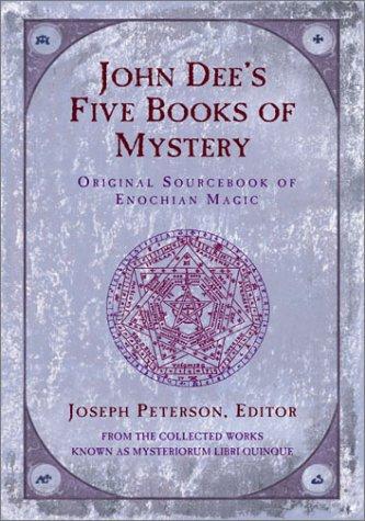 Cover of John Dee's five books of mystery