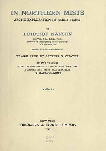 Cover of Nord i tåkeheimen