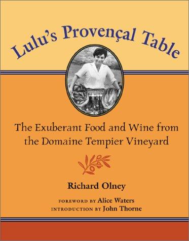 Cover of Lulu's Provenc̜al table