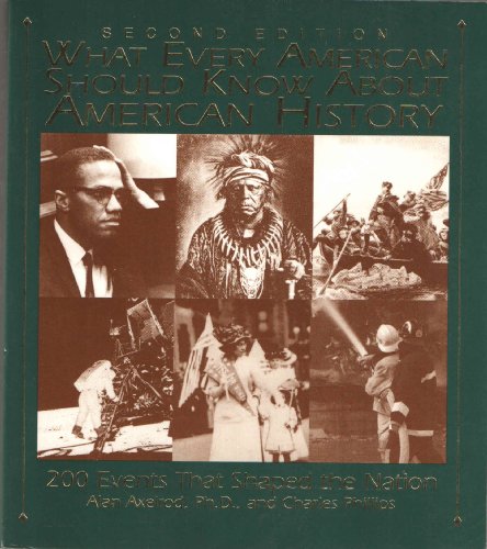Cover of What Every American Should Know about American History: 200 Events That Shaped the Nation