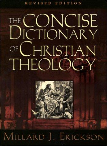 Cover of Concise dictionary of Christian theology