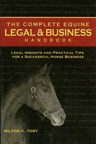 Cover of The Complete Equine Legal and Business Handbook