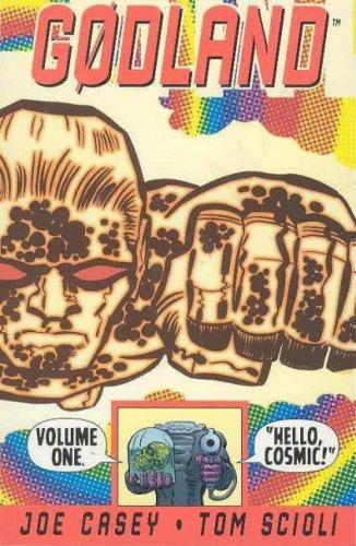 Cover of Godland Volume 1: Hello, Cosmic!