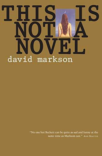 Cover of This Is Not a Novel