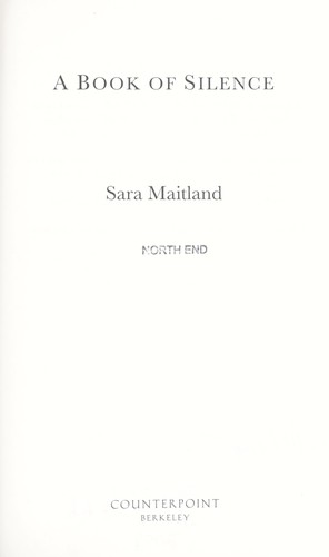Cover of A book of silence