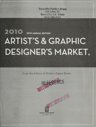 Cover of 2010 artist's & graphic designer's market