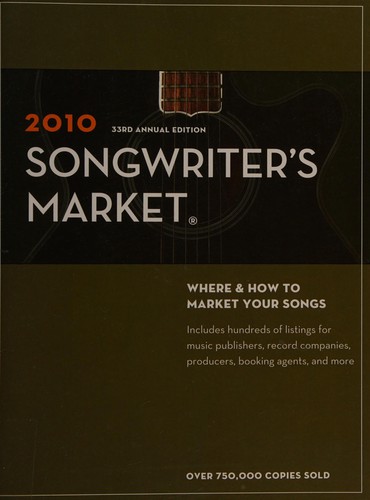 Cover of Songwriter's market, 2010