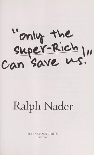 Cover of Only the Super-Rich Can Save Us!