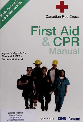 Cover of Canadian Red Cross first aid & CPR manual
