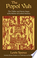 Cover of The Popol Vuh